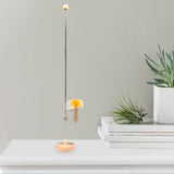 Maxbell Wooden Bird Pole Toy Bird Pole Pecking Sliding Toy for Adults Children Teens