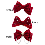 Maxbell Bow Hair Clip Bow Hairpin Bowknot Barrettes for Wedding Party Activities