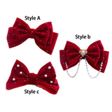 Maxbell Bow Hair Clip Bow Hairpin Bowknot Barrettes for Wedding Party Activities