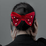 Maxbell Bow Hair Clip Bow Hairpin Bowknot Barrettes for Wedding Party Activities