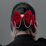 Maxbell Bow Hair Clip Bow Hairpin Bowknot Barrettes for Wedding Party Activities