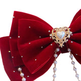 Maxbell Bow Hair Clip Bow Hairpin Bowknot Barrettes for Wedding Party Activities