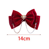 Maxbell Bow Hair Clip Bow Hairpin Bowknot Barrettes for Wedding Party Activities
