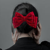 Maxbell Bow Hair Clip Bow Hairpin Bowknot Barrettes for Wedding Party Activities
