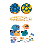 Maxbell Face Changing Puzzles Blocks Educational for Baby Girls and Boys Party Favor