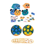 Maxbell Face Changing Puzzles Blocks Educational for Baby Girls and Boys Party Favor