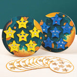 Maxbell Face Changing Puzzles Blocks Educational for Baby Girls and Boys Party Favor