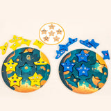 Maxbell Face Changing Puzzles Blocks Educational for Baby Girls and Boys Party Favor