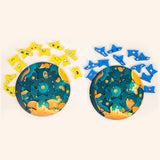 Maxbell Face Changing Puzzles Blocks Educational for Baby Girls and Boys Party Favor