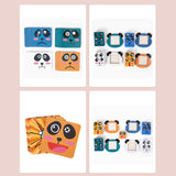 Maxbell Face Changing Puzzles Blocks Educational for Baby Girls and Boys Party Favor