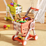 Maxbell Kids Shopping Cart Funny Early Learing for Boys Girls Children Creative Toys Red