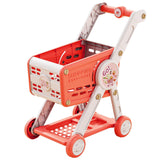 Maxbell Kids Shopping Cart Funny Early Learing for Boys Girls Children Creative Toys Red