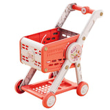 Maxbell Kids Shopping Cart Funny Early Learing for Boys Girls Children Creative Toys Red