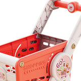 Maxbell Kids Shopping Cart Funny Early Learing for Boys Girls Children Creative Toys Red