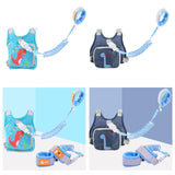 Maxbell Anti Lost Wristband Children Wrist Traction Rope for Walking Travel Shopping green