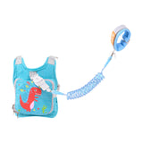 Maxbell Anti Lost Wristband Children Wrist Traction Rope for Walking Travel Shopping green