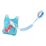 Maxbell Anti Lost Wristband Children Wrist Traction Rope for Walking Travel Shopping green