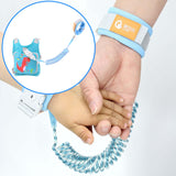 Maxbell Anti Lost Wristband Children Wrist Traction Rope for Walking Travel Shopping green