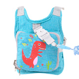 Maxbell Anti Lost Wristband Children Wrist Traction Rope for Walking Travel Shopping green