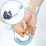 Maxbell Anti Lost Wristband Children Wrist Traction Rope for Walking Travel Shopping dark blue