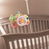 Maxbell Steering Wheel Toy Mini Turn and Learn Driver Baby Boys Girls Birthday Gifts pink