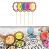 Maxbell 5x Color Paddles Educational Optical Learning for Kids Children Holiday Gift