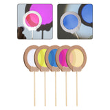 Maxbell 5x Color Paddles Educational Optical Learning for Kids Children Holiday Gift