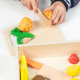 Maxbell Cutting Play Pretend Food Kitchen Accessories for Boy Girl Ages 3+ Years Old