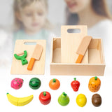 Maxbell Cutting Play Pretend Food Kitchen Accessories for Boy Girl Ages 3+ Years Old