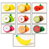 Maxbell Cutting Play Pretend Food Kitchen Accessories for Boy Girl Ages 3+ Years Old