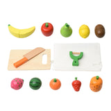 Maxbell Cutting Play Pretend Food Kitchen Accessories for Boy Girl Ages 3+ Years Old