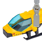 Maxbell Diecast Alloy Helicopter Ornament for Kids Adults Birthday Gift Airplane Toy yellow