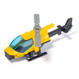 Maxbell Diecast Alloy Helicopter Ornament for Kids Adults Birthday Gift Airplane Toy yellow