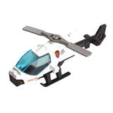 Maxbell Diecast Alloy Helicopter Ornament for Kids Adults Birthday Gift Airplane Toy white