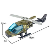 Maxbell Diecast Alloy Helicopter Ornament for Kids Adults Birthday Gift Airplane Toy green