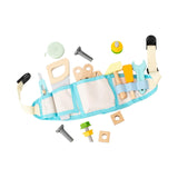Maxbell Kids Tool Belt Educational Toy Wood Toy Set for Children Birthday Gifts Kids