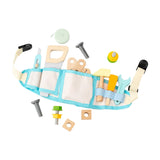 Maxbell Kids Tool Belt Educational Toy Wood Toy Set for Children Birthday Gifts Kids