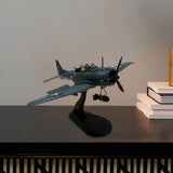 Maxbell Aircraft Model Simulation Fighter Jet Model for Bookshelf Bedroom Livingroom