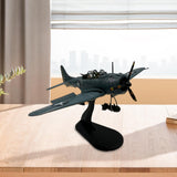 Maxbell Aircraft Model Simulation Fighter Jet Model for Bookshelf Bedroom Livingroom