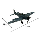 Maxbell Aircraft Model Simulation Fighter Jet Model for Bookshelf Bedroom Livingroom