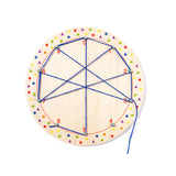 Maxbell Kids Lacing Threading Toy Preschool Learning Shape Lacing Projects for Kids