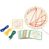 Maxbell Kids Lacing Threading Toy Preschool Learning Shape Lacing Projects for Kids