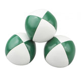 Maxbell 3x Toss Ball Funny Portable Juggle Balls for Training Backyard Entertainment green and white