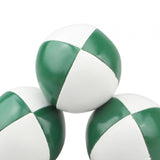 Maxbell 3x Toss Ball Funny Portable Juggle Balls for Training Backyard Entertainment green and white