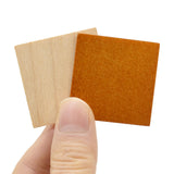 Maxbell 48 Pieces 1/12 Scale Dollhouse Flooring Bedroom Ornaments Wooden Floor Tiles