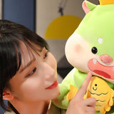 Maxbell 2024 New Year Stuffed Animal Doll Lovely Dragon Plush Toy for Holiday Office
