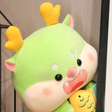 Maxbell 2024 New Year Stuffed Animal Doll Lovely Dragon Plush Toy for Holiday Office