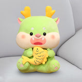 Maxbell 2024 New Year Stuffed Animal Doll Lovely Dragon Plush Toy for Holiday Office