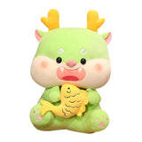 Maxbell 2024 New Year Stuffed Animal Doll Lovely Dragon Plush Toy for Holiday Office