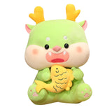 Maxbell 2024 New Year Stuffed Animal Doll Lovely Dragon Plush Toy for Holiday Office